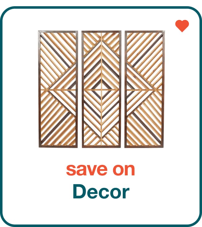 Save on Decor — Shop Now