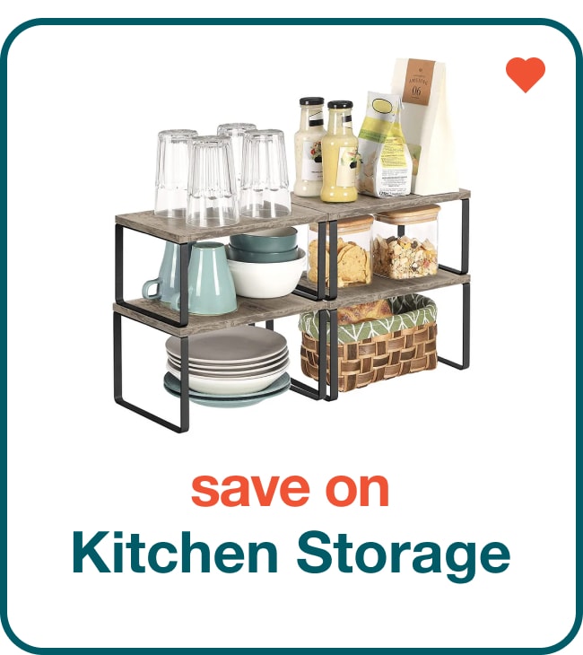 Save on Kitchen Storage