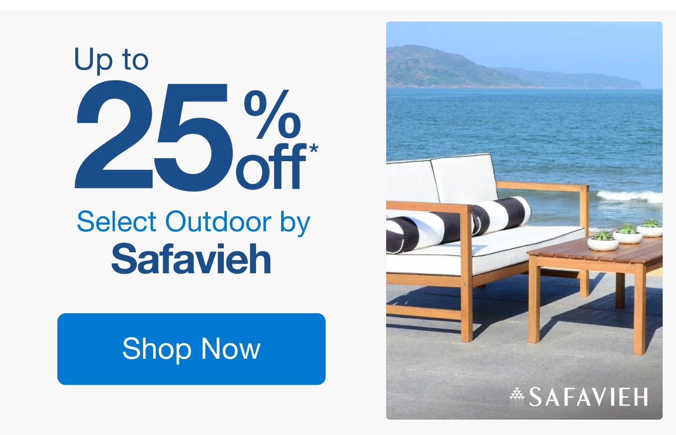 Up to 25% Off Select Outdoor by Safavieh*