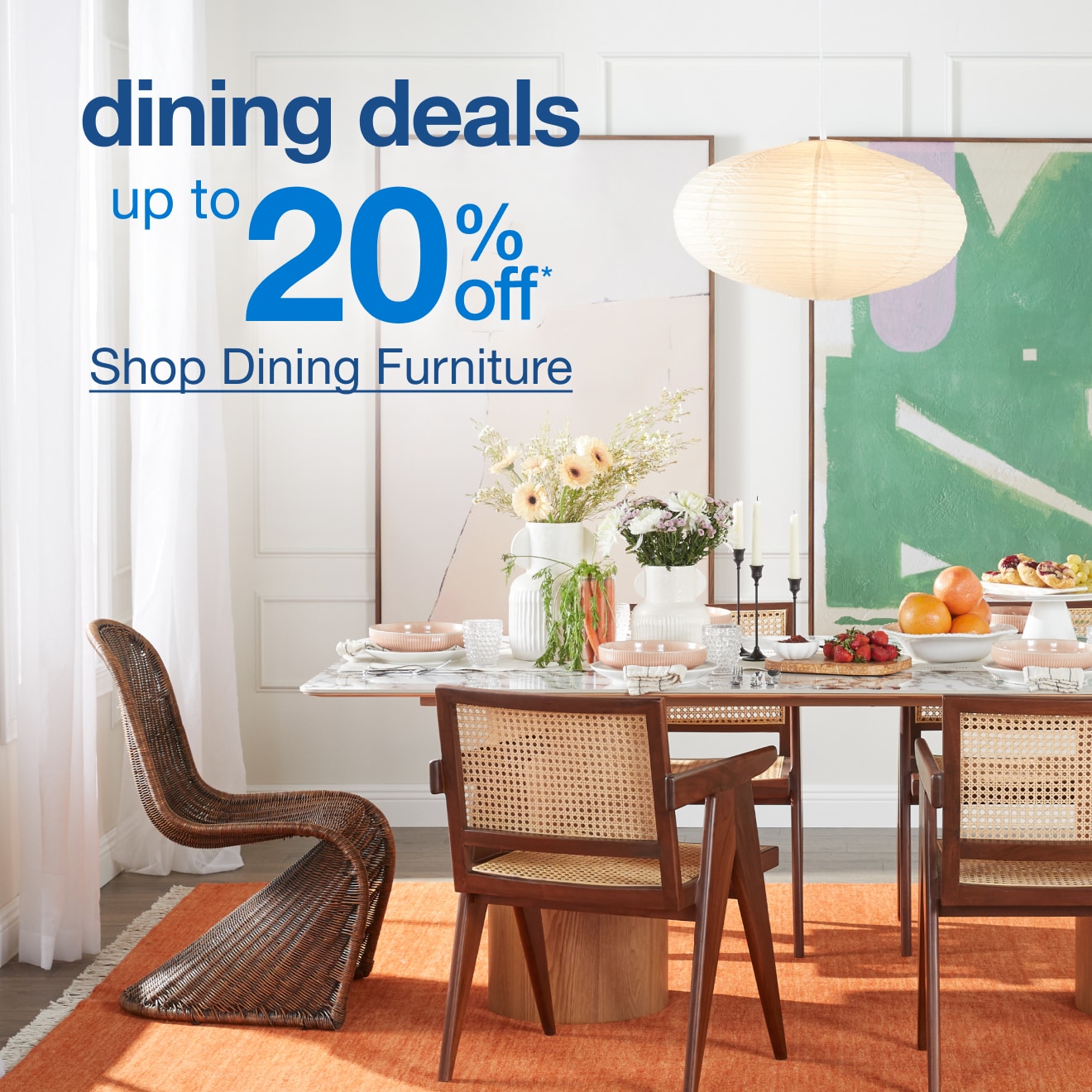 Up to 20% off Dining Deals - Shop Dining Furniture!