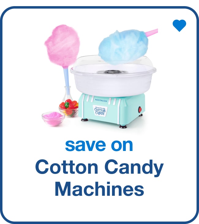 Save on Cotton Candy Machines