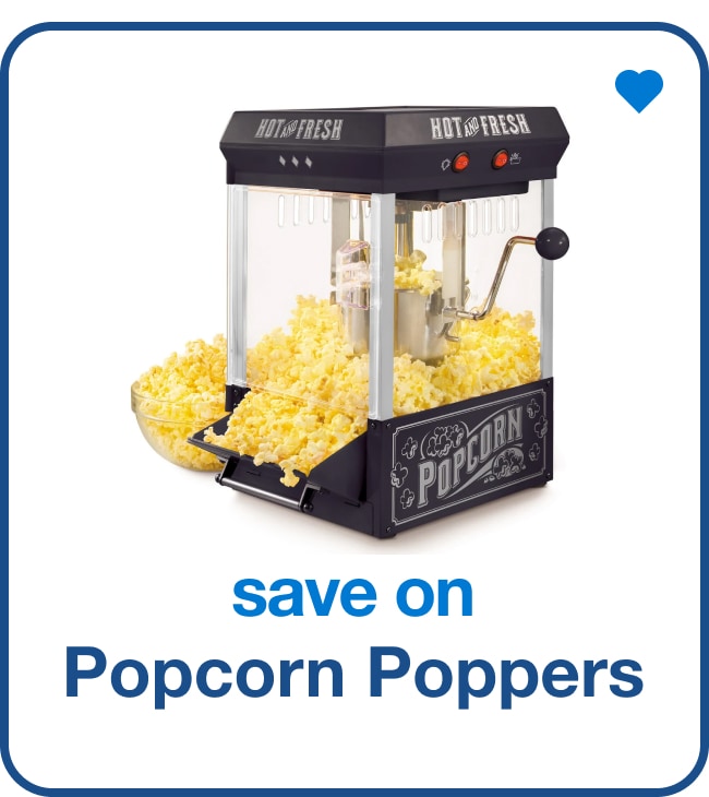 Save on Popcorn Poppers