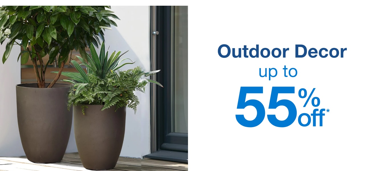 Outdoor Décor Up to 55% Off