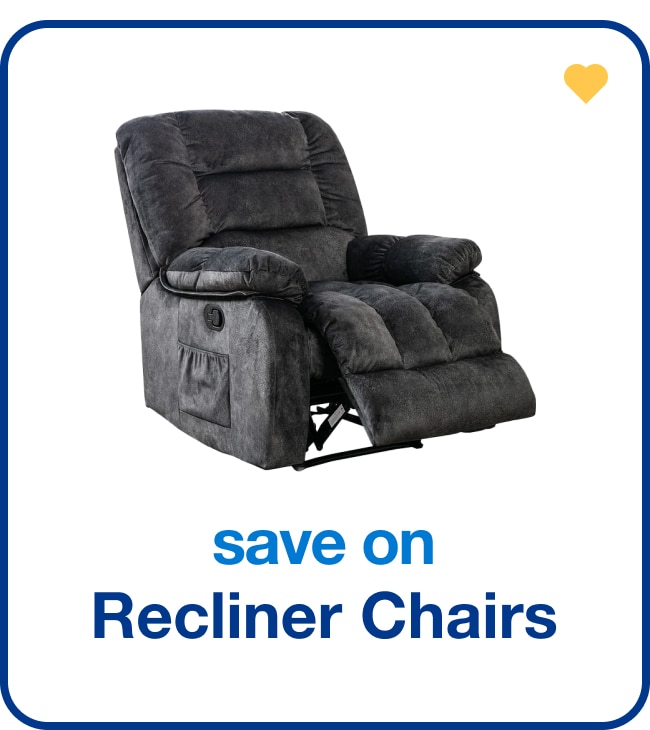 Save on Recliner Chairs