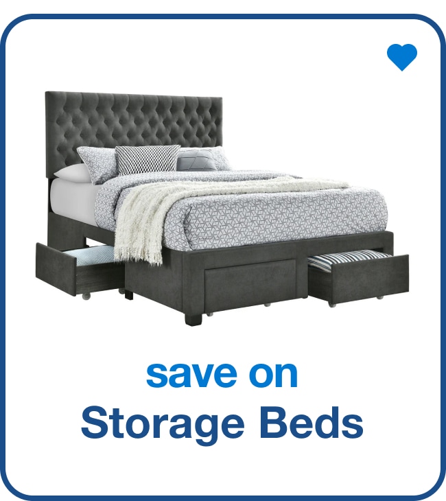 Save on Storage Beds