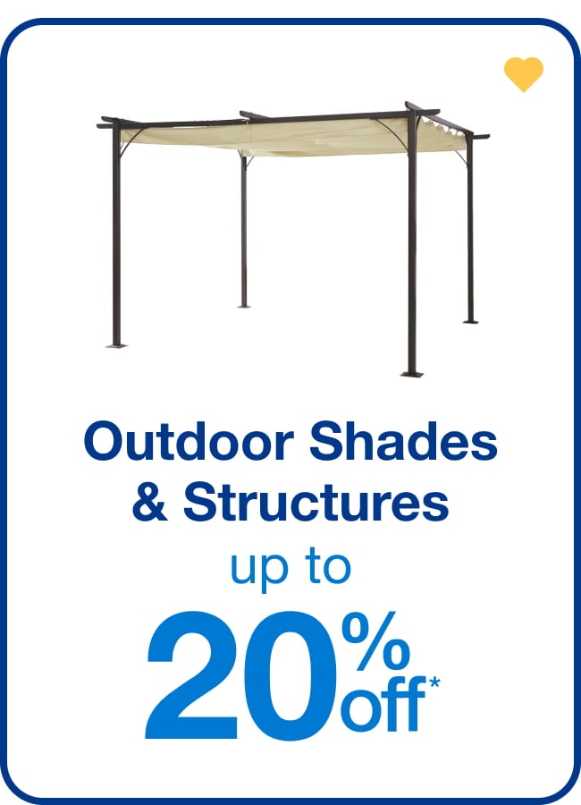 Outdoor Shades & Structures - Shop Now