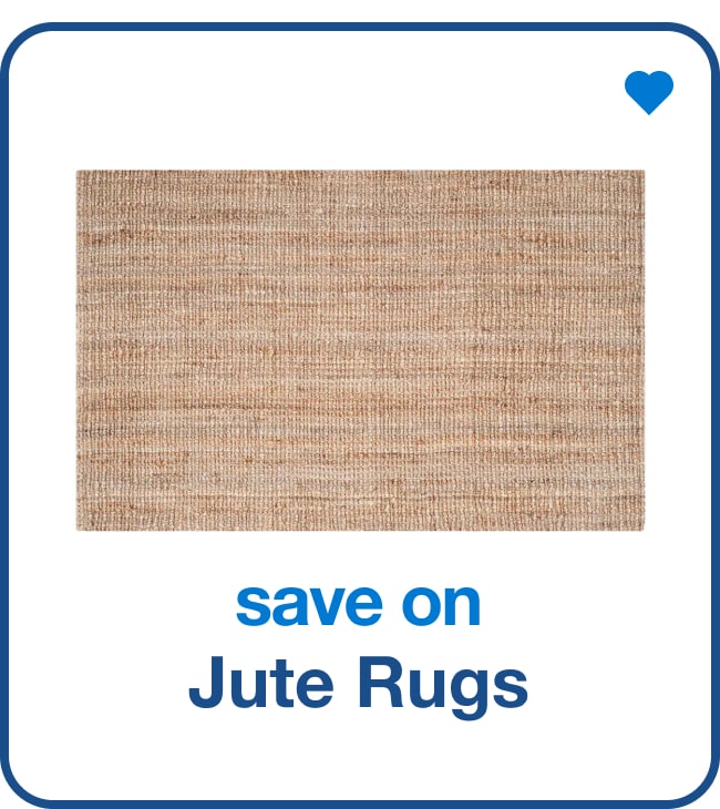 save on jute rugs