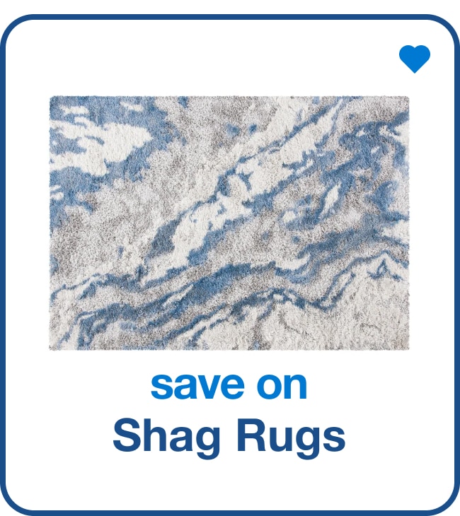 save on shag rugs