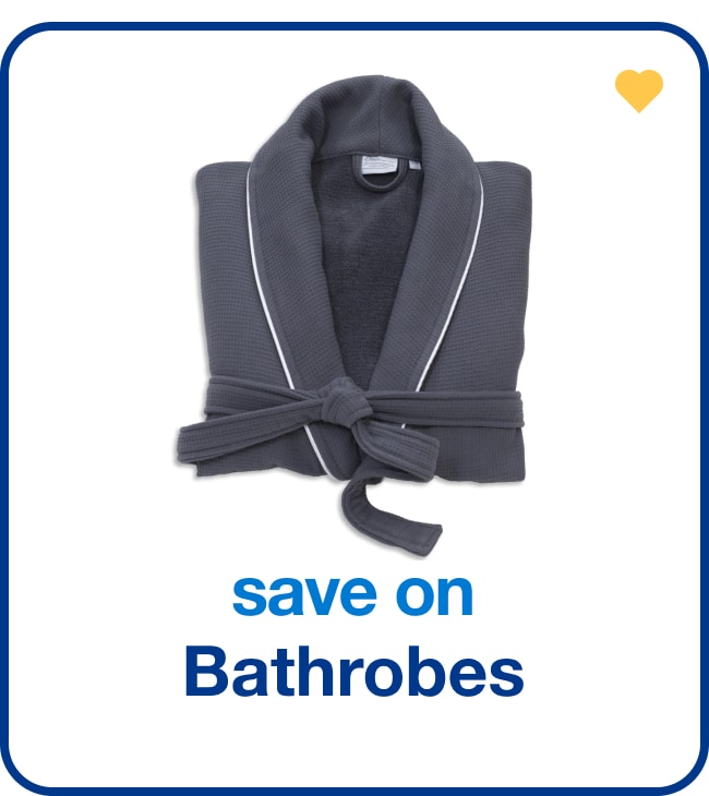 save on bathrobes