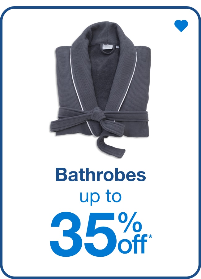 Bathrobes - Shop Now