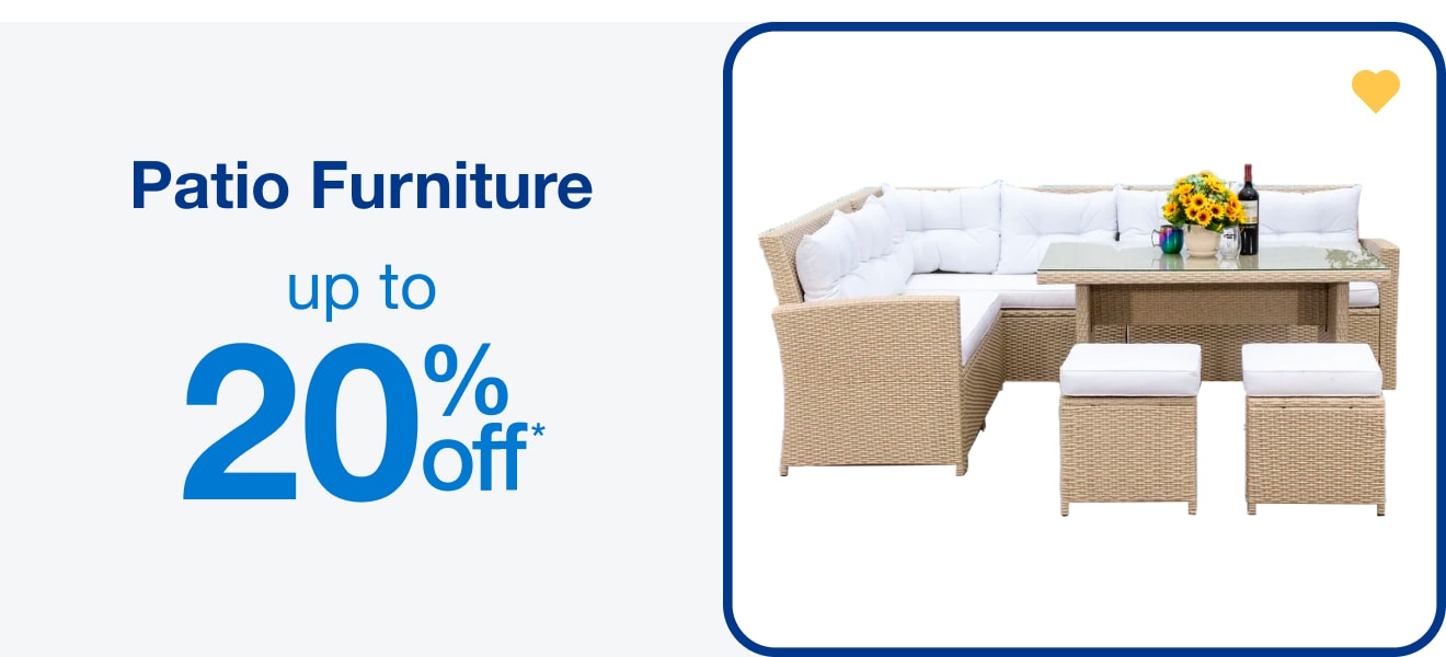 Save on Patio Furniture