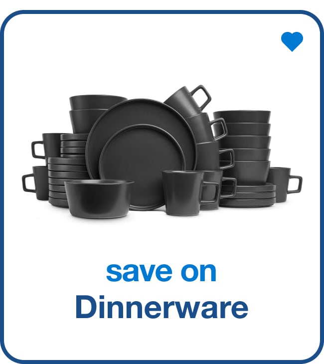 save on dinnerware