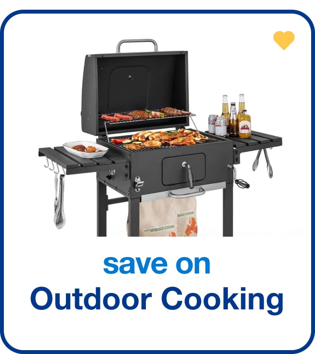 save on outdoor cooking