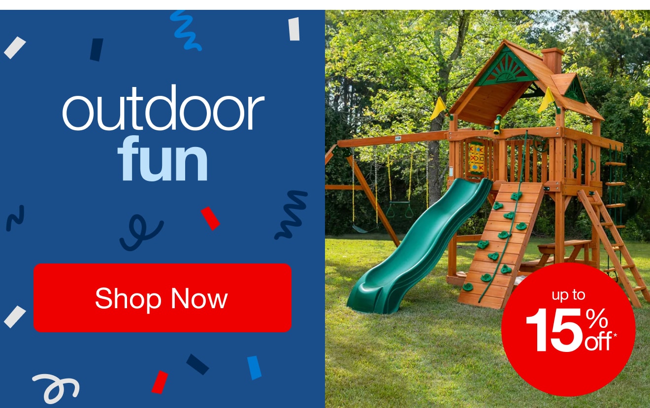 Outdoor Fun - Shop Now!