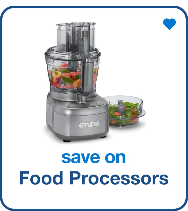 Save on Food Processors - Shop Now!
