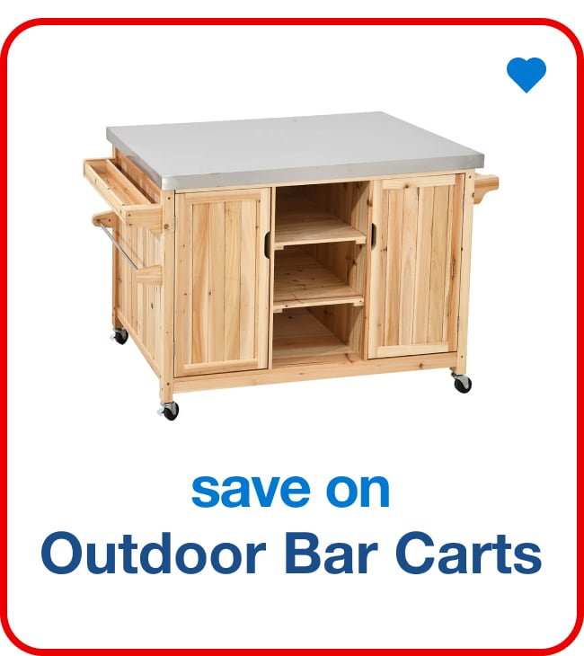 Outdoor Bar Carts