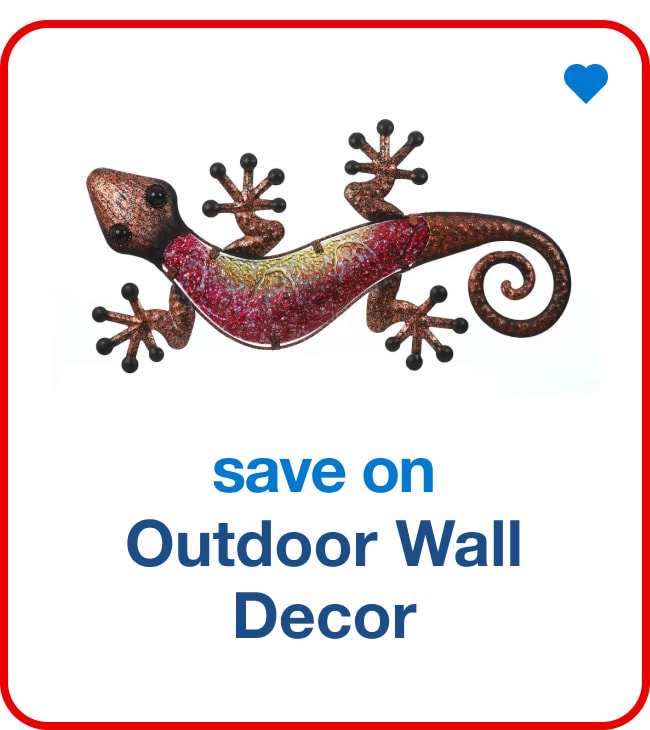 Outdoor Wall Decor