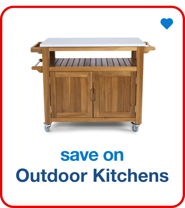 Save on Outdoor Kitchens - Shop Now!