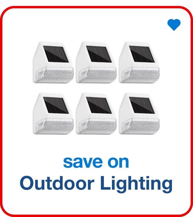 Save on Outdoor Lighting - Shop Now!