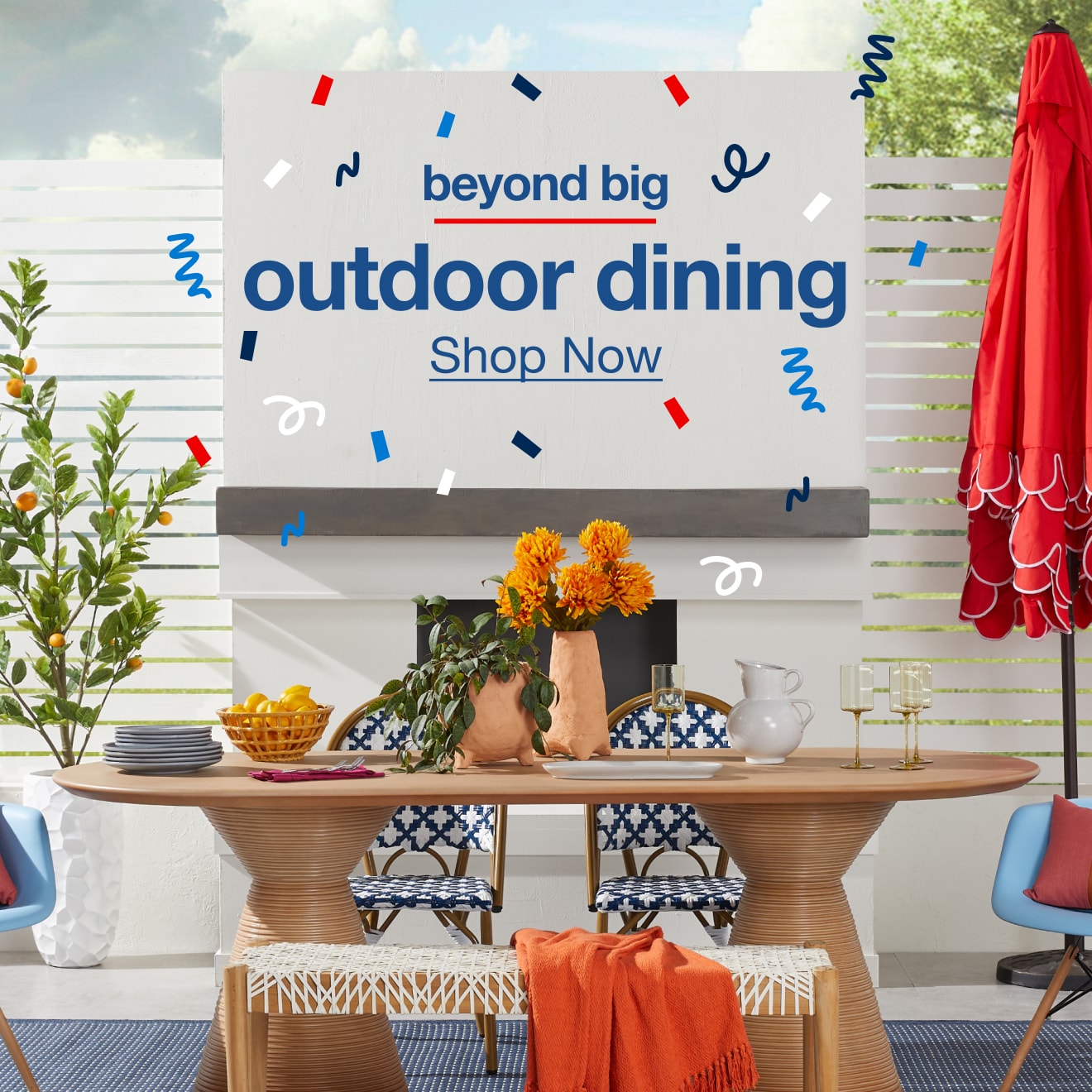 Outdoor Dining Deals & More