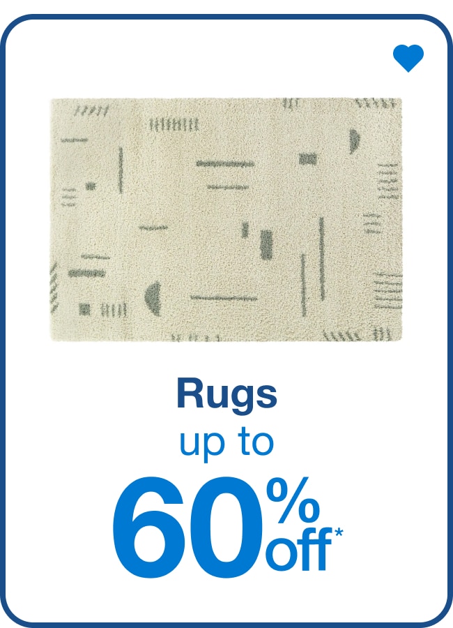 Rugs - Up to 60% off