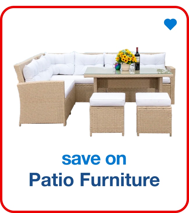 Save on Patio Furniture