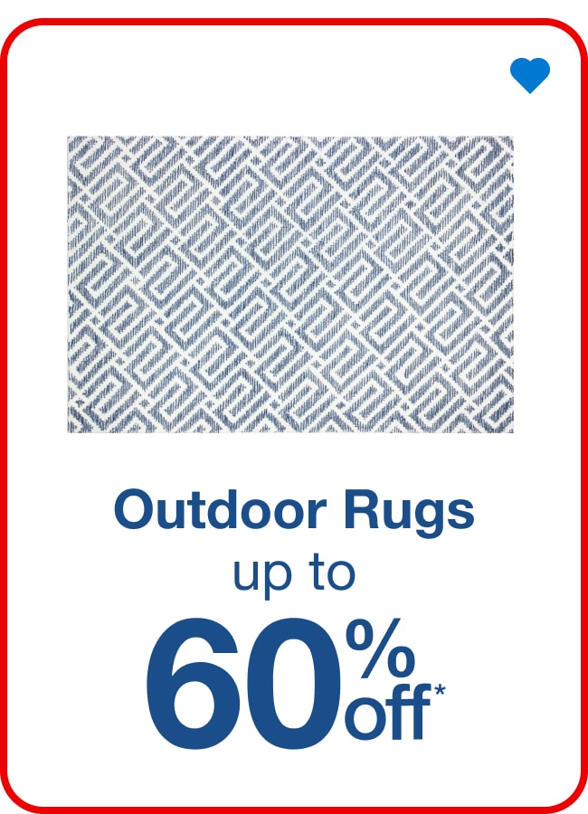 Outdoor Rugs - Up to 60% Off