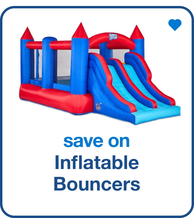 Save on Inflatable bouncers 