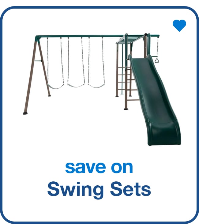 Save on swing sets