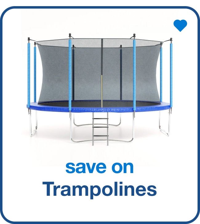 Save on trampolines