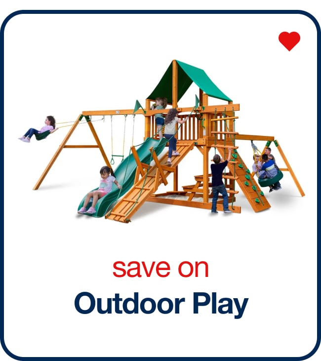 Save on Outdoor Play