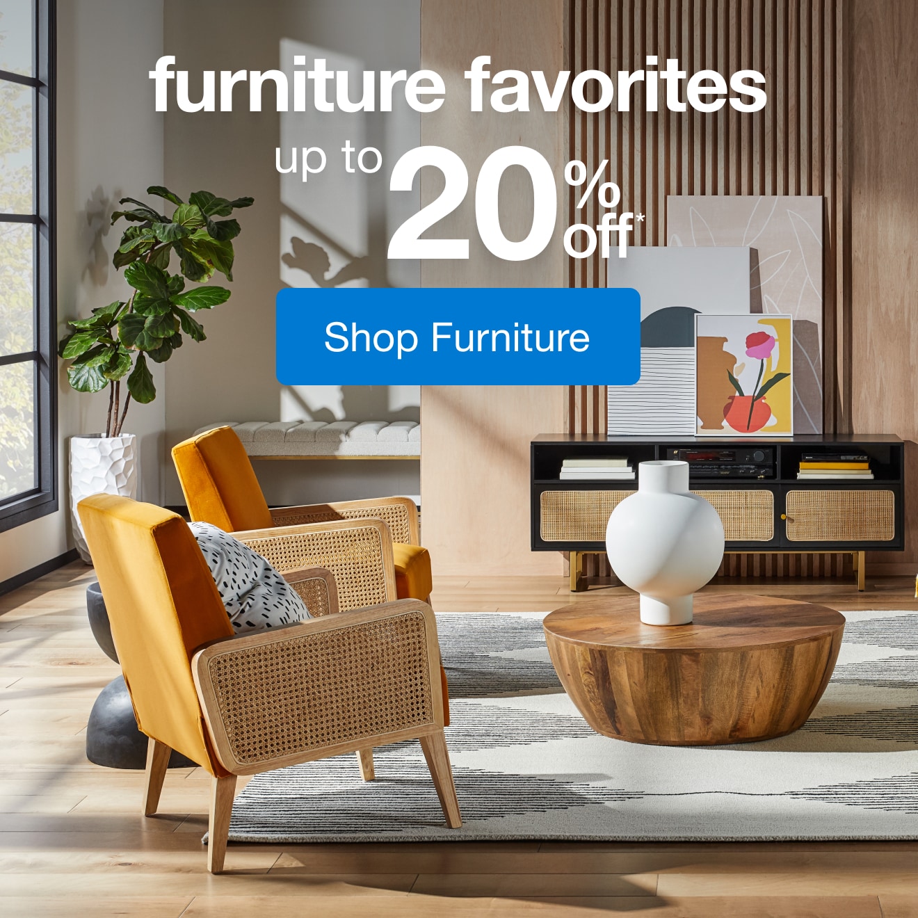 Up to 50% off Furniture Favorites - Shop Now!