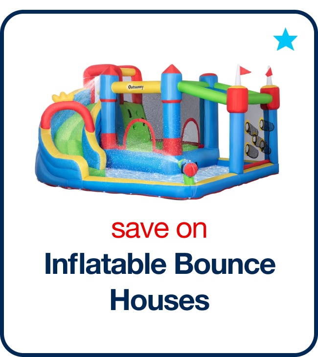 Save on Inflatable Bounce Houses