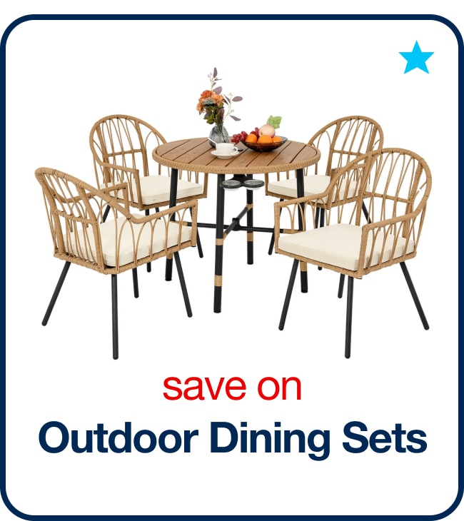 Save on Outdoor Dining Sets
