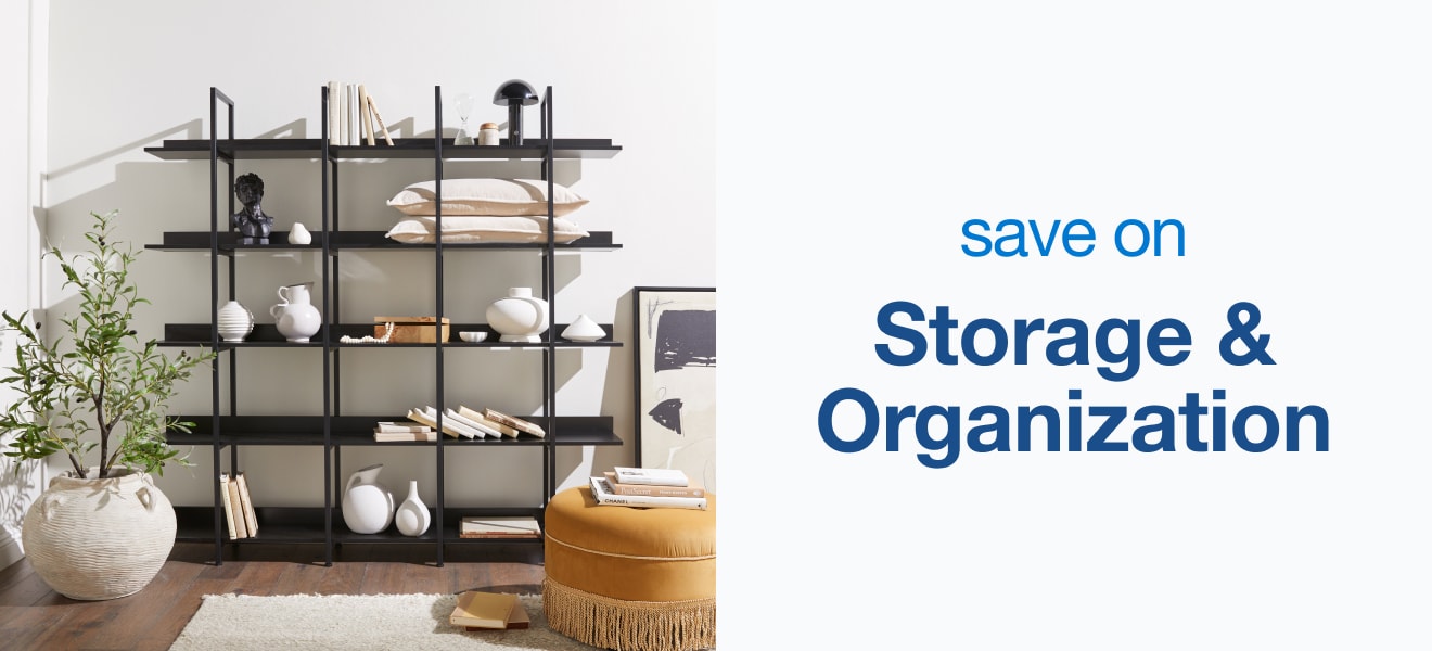 Save on Storage & Organization