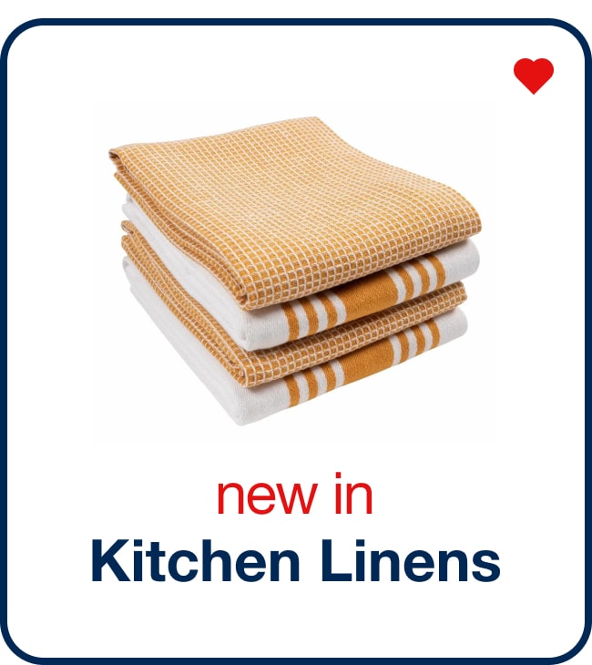 New in Kitchen Linens