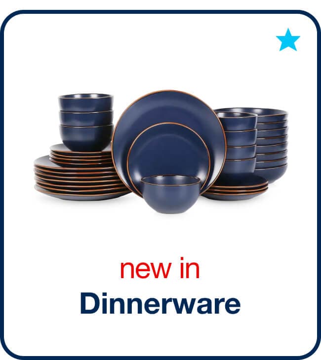 New in Dinnerware