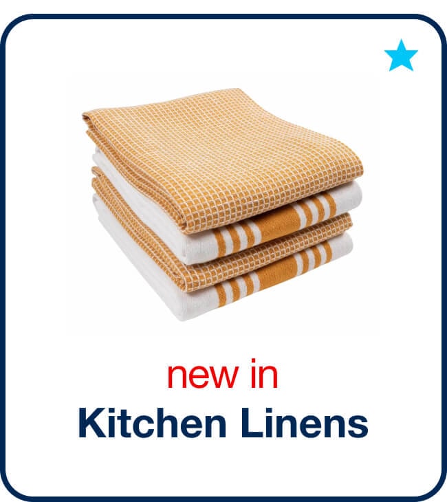 New in Kitchen Linens