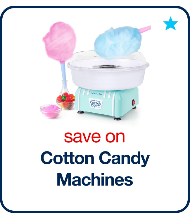 Save on Cotton Candy Machines - Shop Now!