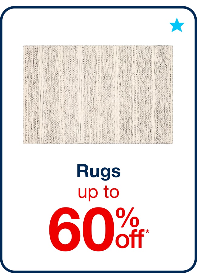 Up to 60% Off Rugs