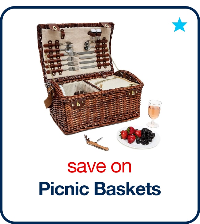 Save on Picnic Baskets