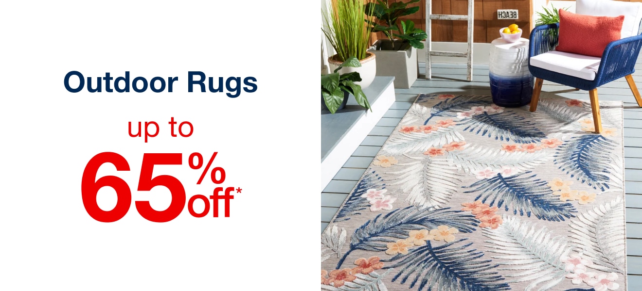 Up to 65% Off Outdoor Rugs 