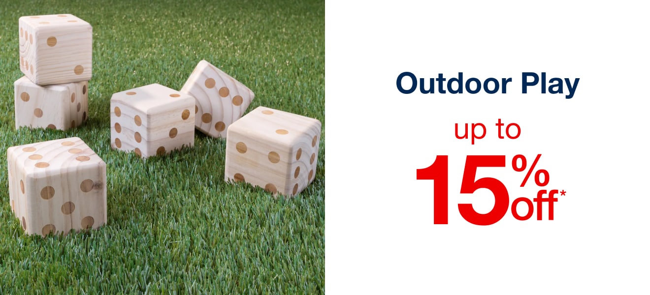 Outdoor Play Up to 15% Off