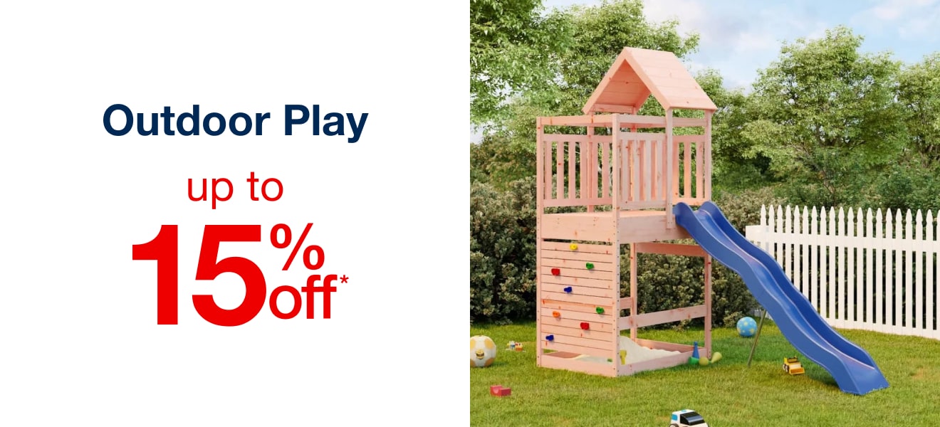 Up to 15% Off Outdoor Play