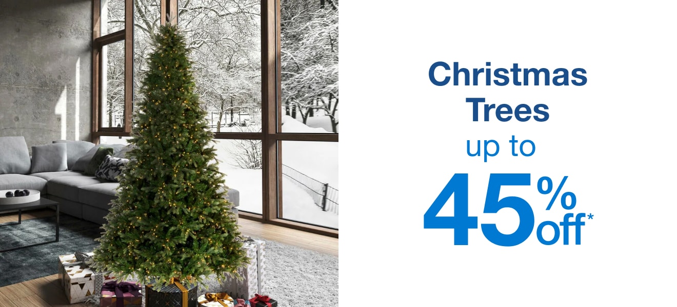 Christmas Trees up to 45% off