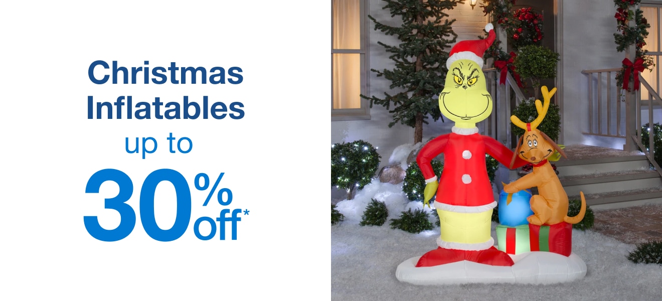 Christmas Inflatables Up to 30% off