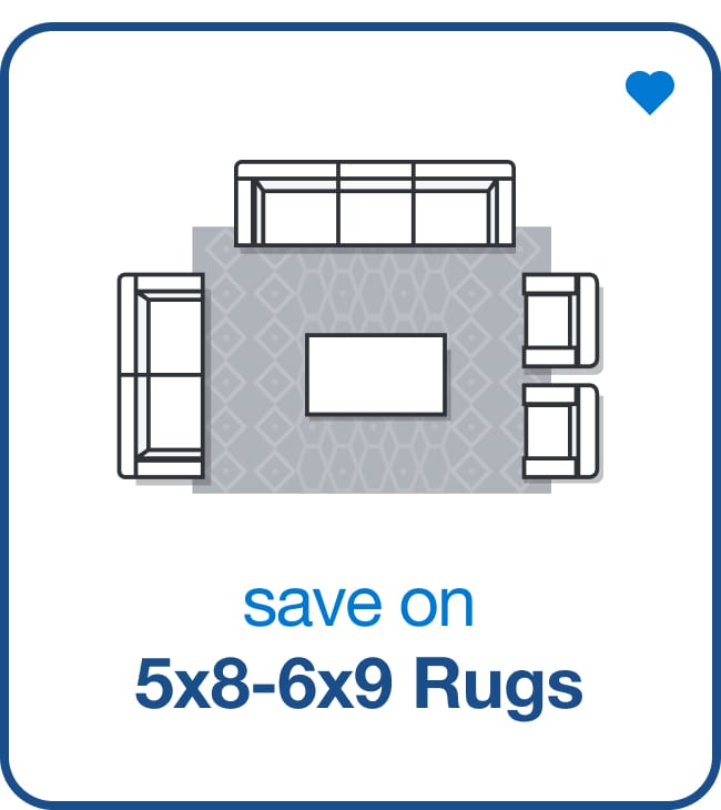 Save on 5x8-6x9 Rugs