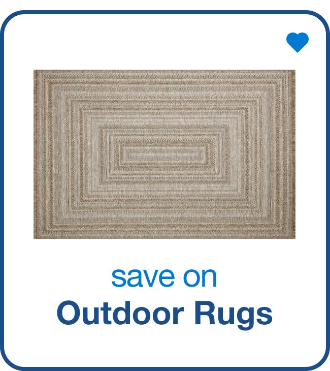 Save on Outdoor Rugs