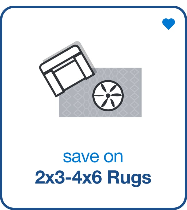 Save on 2x3-4x6 Rugs