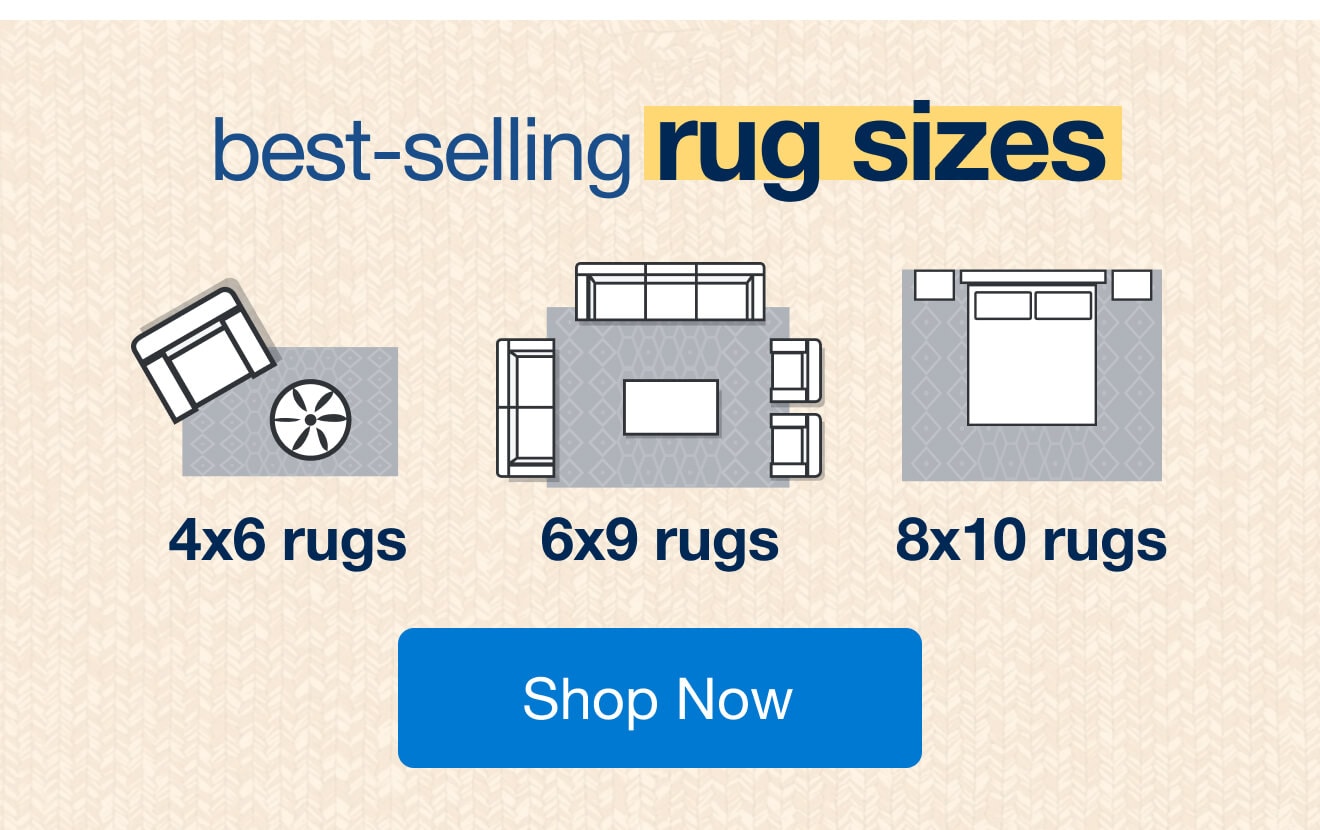 Best-Selling Rug Sizes - Shop Now!